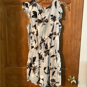 One Clothing Floral Jumpsuit in Black and White